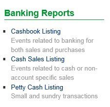 Banking Reports