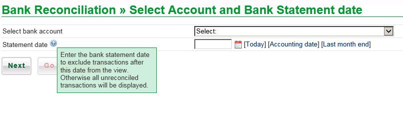 Bank Reconciliation