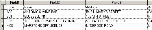 Sales Ledger - Import Customer Data