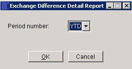 Currency - Exchange Differences Report