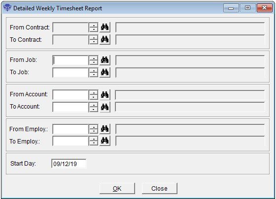 Costing - Timesheet Transactions Reports