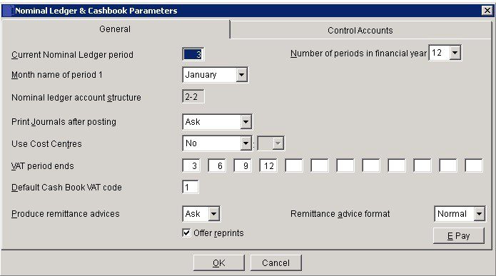 Nominal Ledger And Cash Book