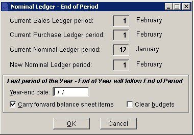 End Of Period Process