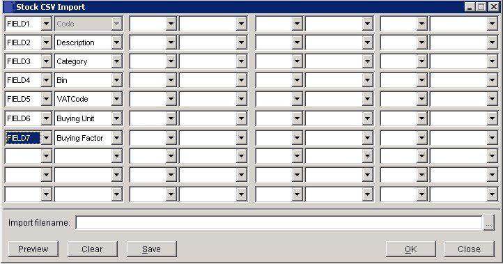 Products - Import Product And/Or Services Data