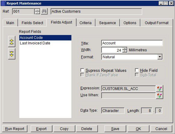 Reporter - Create And  Edit Reports