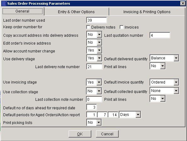 Sales Order Processing