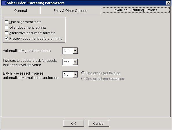 Sales Order Processing