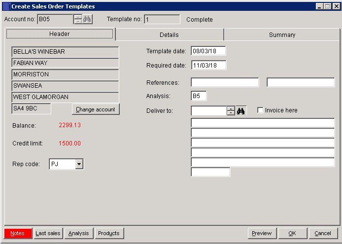 SOP - Create Templates