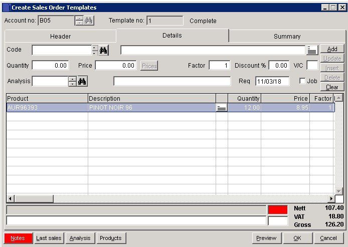 SOP - Create Templates