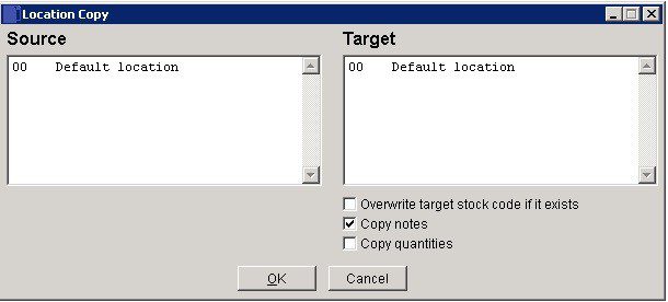 Stock - Copy Locations