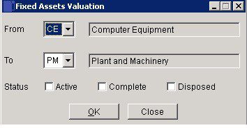 Assets  - Valuation Report