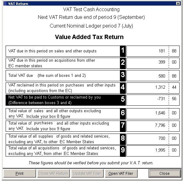 VAT Form