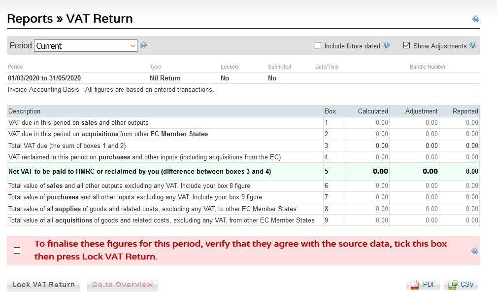 VAT Form