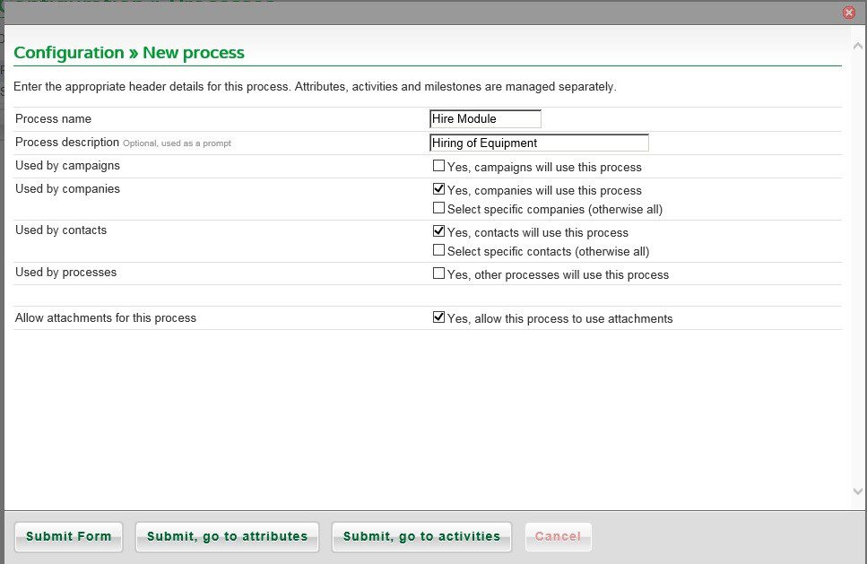 Config - Processes