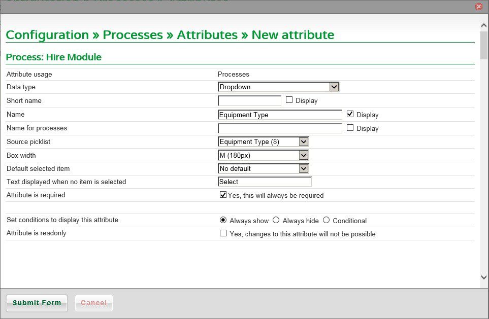 Config - Processes