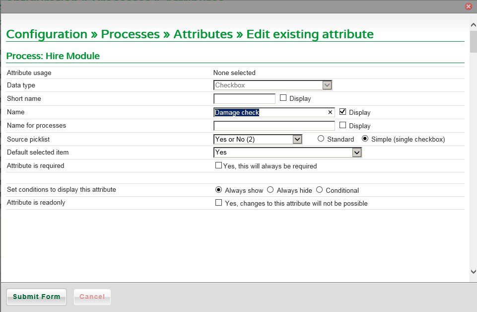 Config - Processes