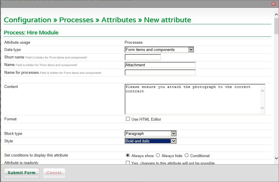 Config - Processes