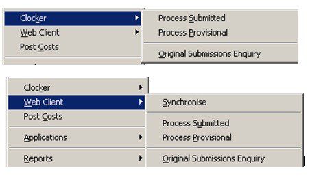 DClocker - Process Submitted Entries