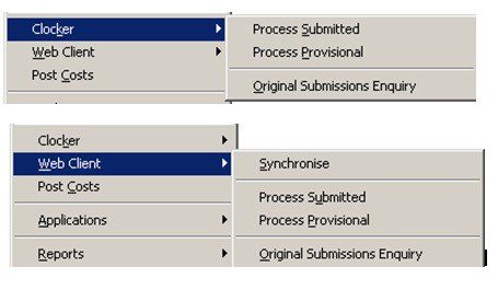 DClocker - Process Provisional Entries