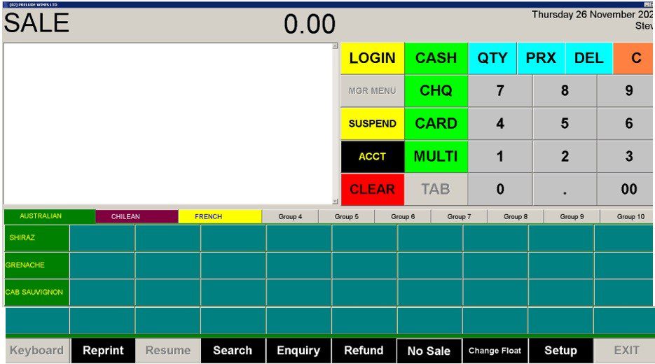 DTill - Logging In