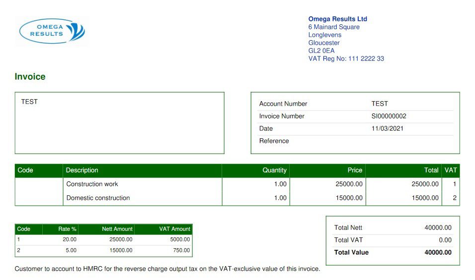 Domestic Reverse Charge (DRC)