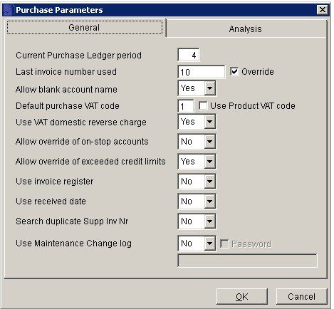 Purchase Ledger