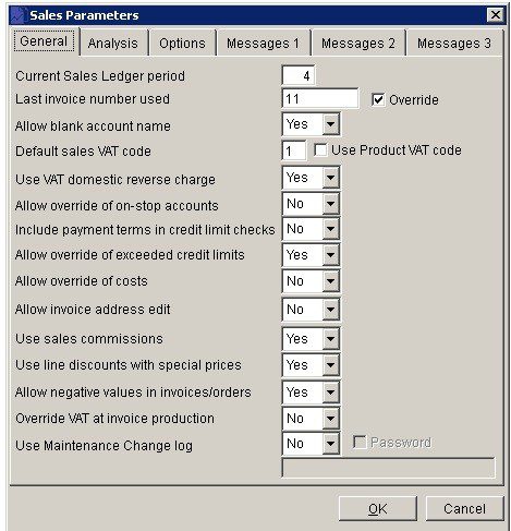 Sales Ledger